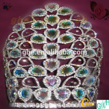 12" rhinestone wholesale pageant crown for sale